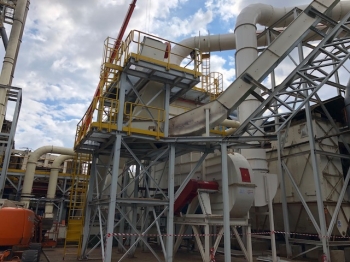 Investigación de incendio en fábrica